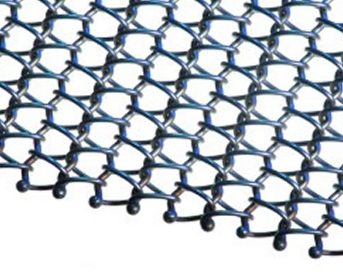 Type GS - Corrugated Wire Link Conveyor Belt