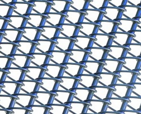 Type RR - Rod Reinforced Chain Link Metal Conveyor BeltBelt
